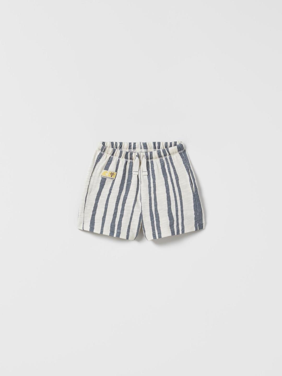 

ZARA Kids-Unisex White Shorts