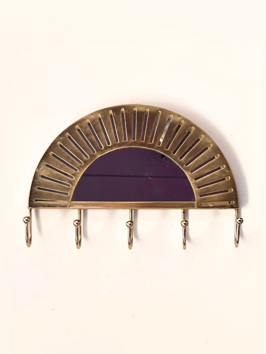

Timaya's Decor Steel 5 Self Adhesive Wall Hooks & Holders, Gold