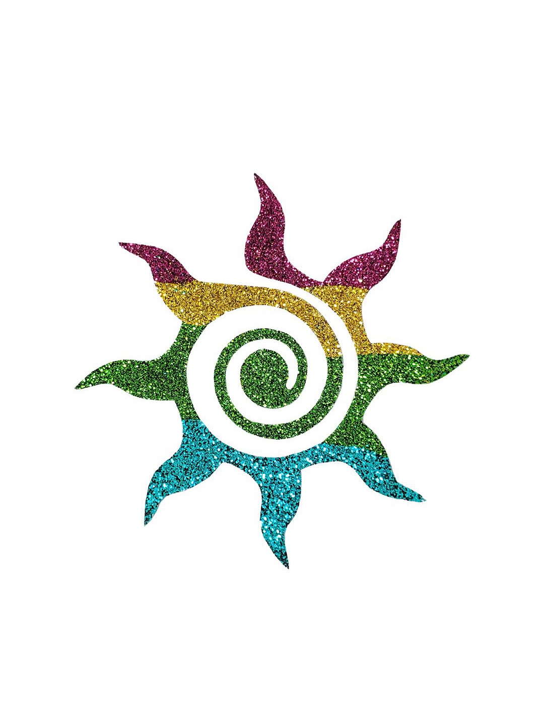 

Comet Busters Body Jewel Temporary Tattoo, Multi