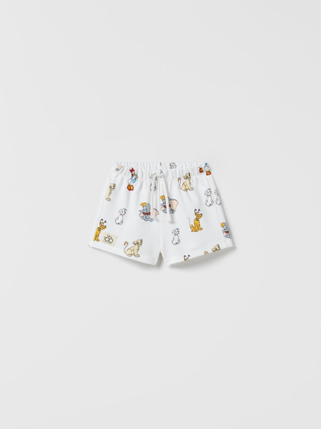 

ZARA Kids-Unisex White Shorts