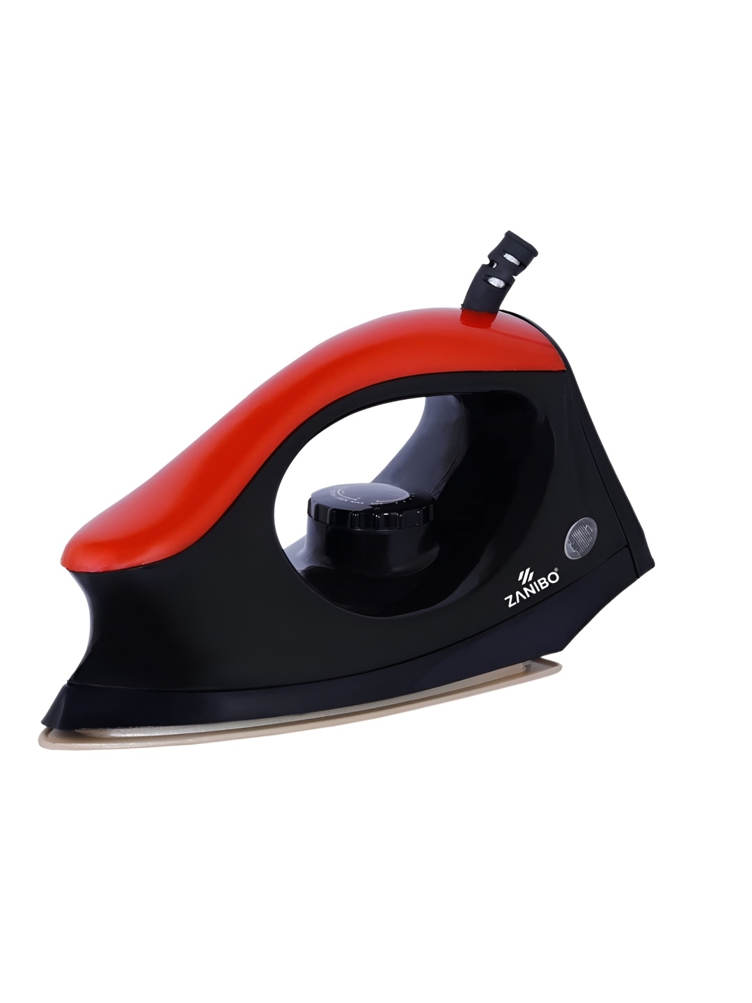 

ZANIBO Black & Red 1000 Watt Lightweight Electric Iron - ZEI-027