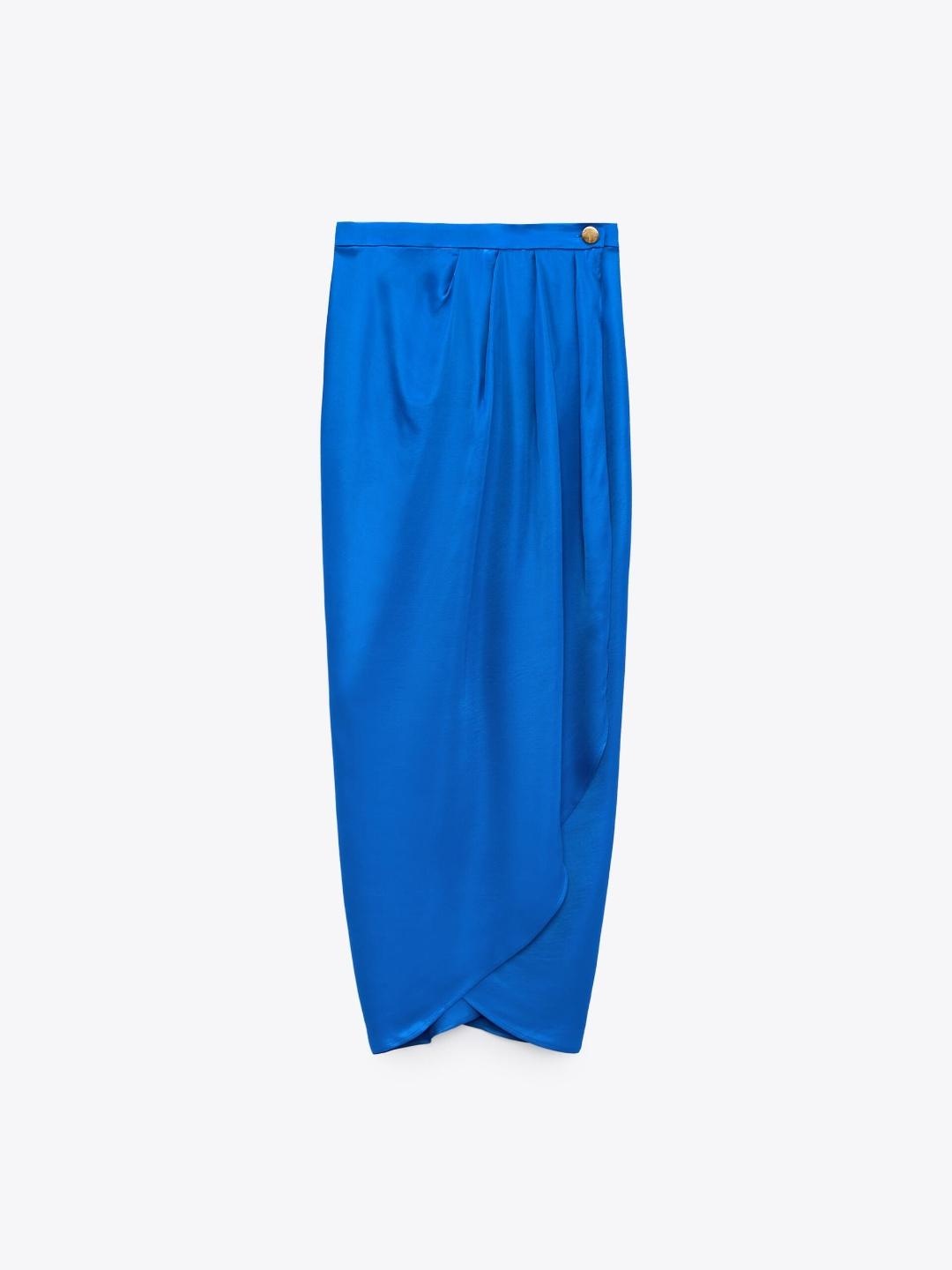 

ZARA Women Blue Skirts