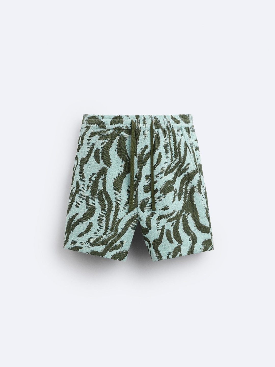 

ZARA Men Green Shorts