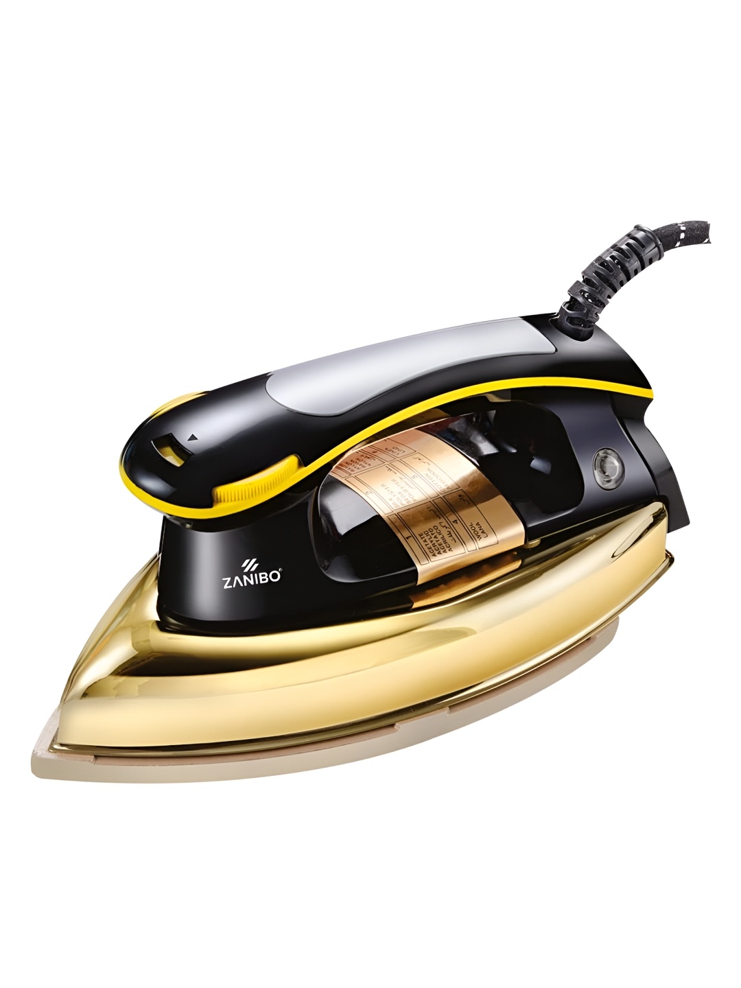 

ZANIBO Black 1000W Heavy Weight Electric Irons - ZEI-057