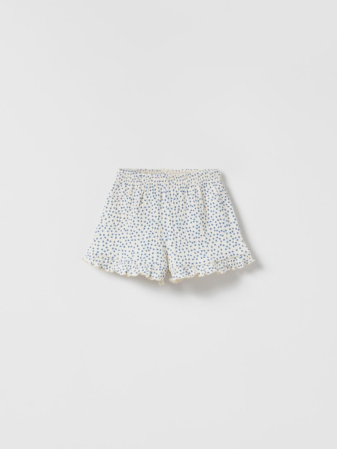 

ZARA Kids-Unisex Blue Shorts