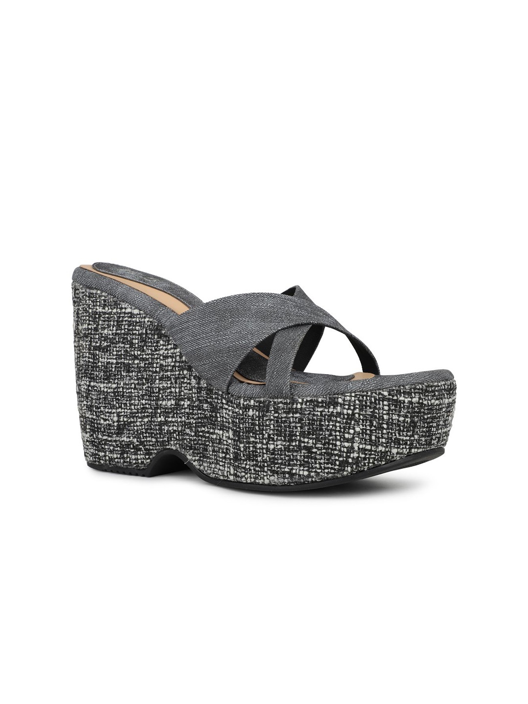 

Inc 5 Women Party Wedge Mules, Black