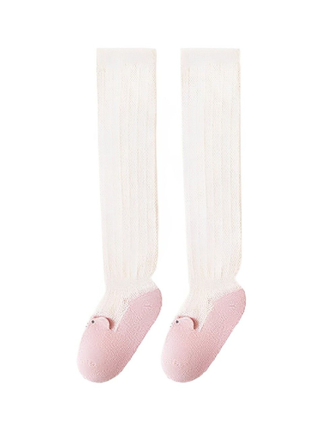 

SYGA Kids Cotton Above Knee -Length Socks, Pink