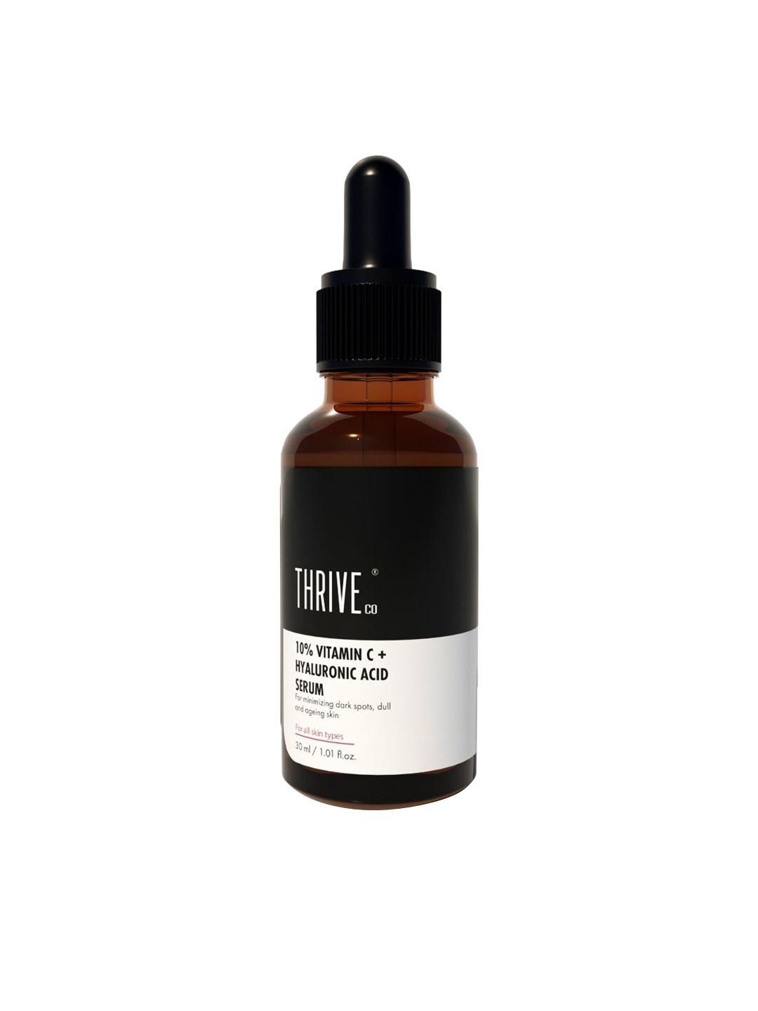 

Thriveco 10% Vitamin C Hyaluronic Acid Serum - 30ml, White