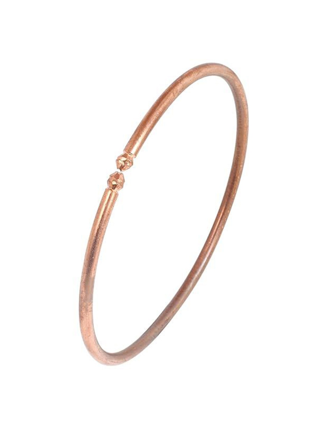 

MEMOIR Pure Copper-Plated Health Beneficial Tube Design Adjustable Kada Anklet