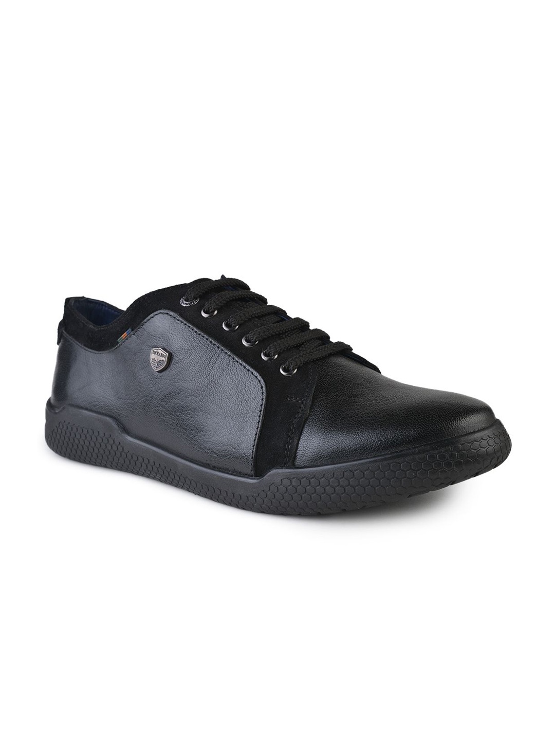 

Buckaroo Men Leather Lightweight Lace-Ups Derbys, Black