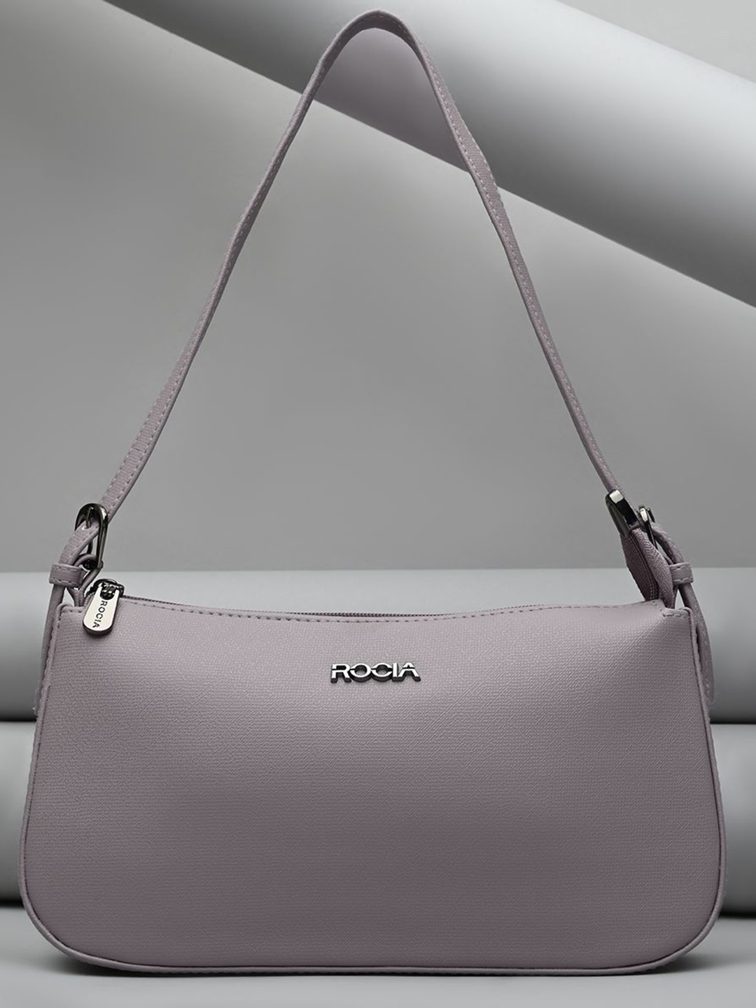 

Rocia Women Textured Solid Structured Shoulder Bags, Grey
