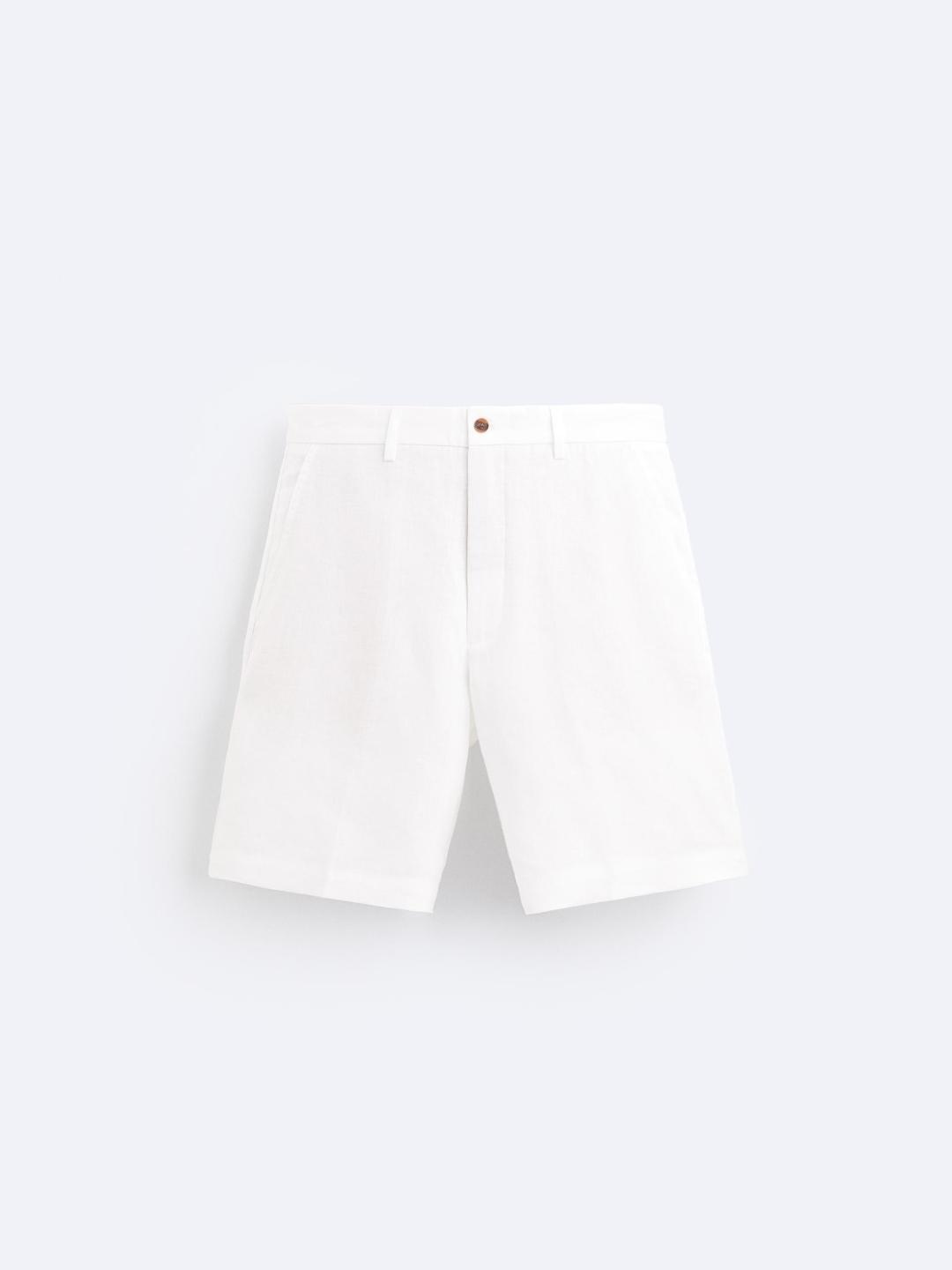 

ZARA Men White Shorts