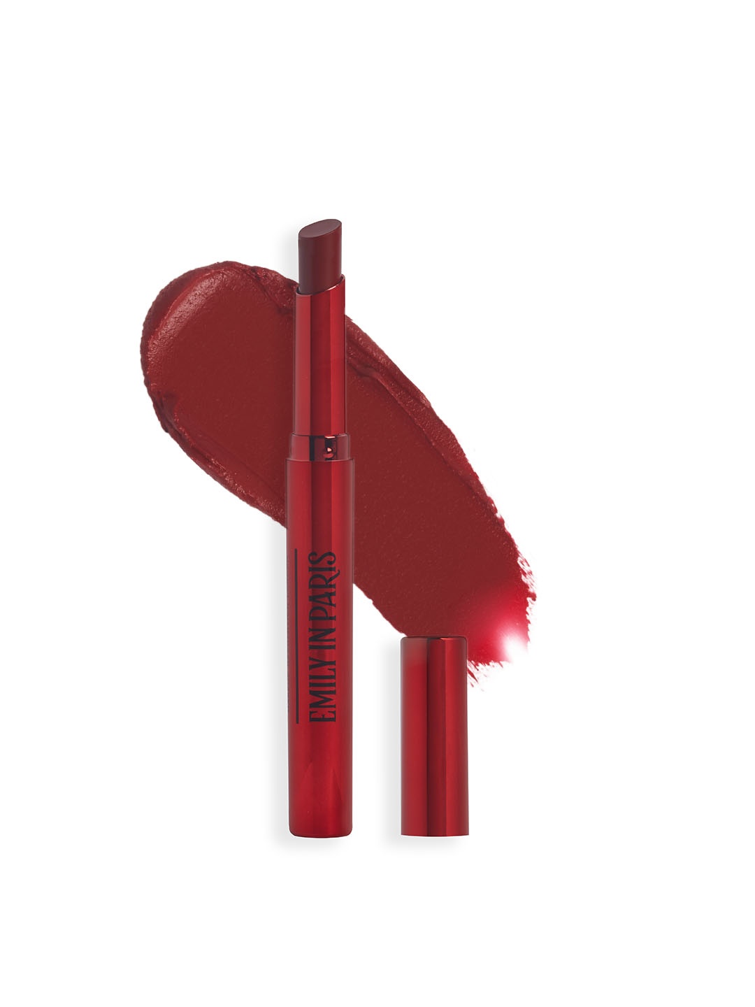 

Makeup Revolution London X Emily In Paris Just A Kiss Cream Lipstick - Emily Red