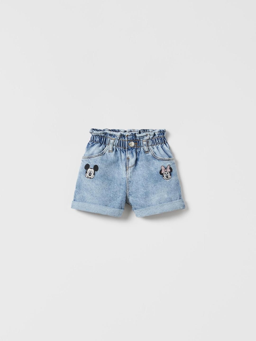 

ZARA Kids-Unisex Blue Shorts