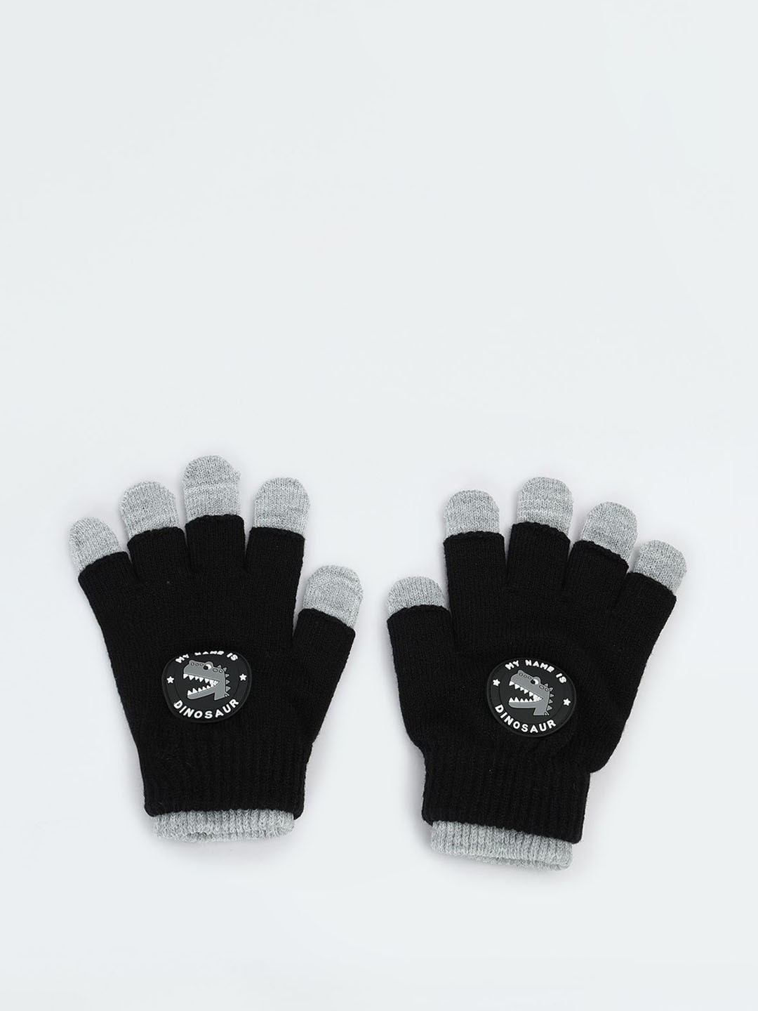 

max Girls Winter Gloves, Black