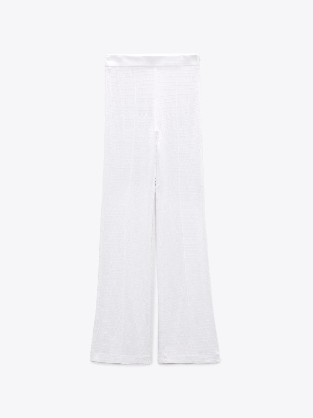 

ZARA Women White Leggings