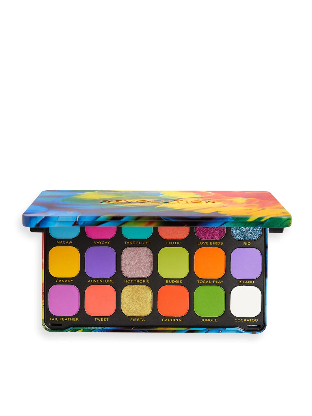 

Makeup Revolution London Forever Flawless Eyeshadow Palette - Bird of Paradise, Multi