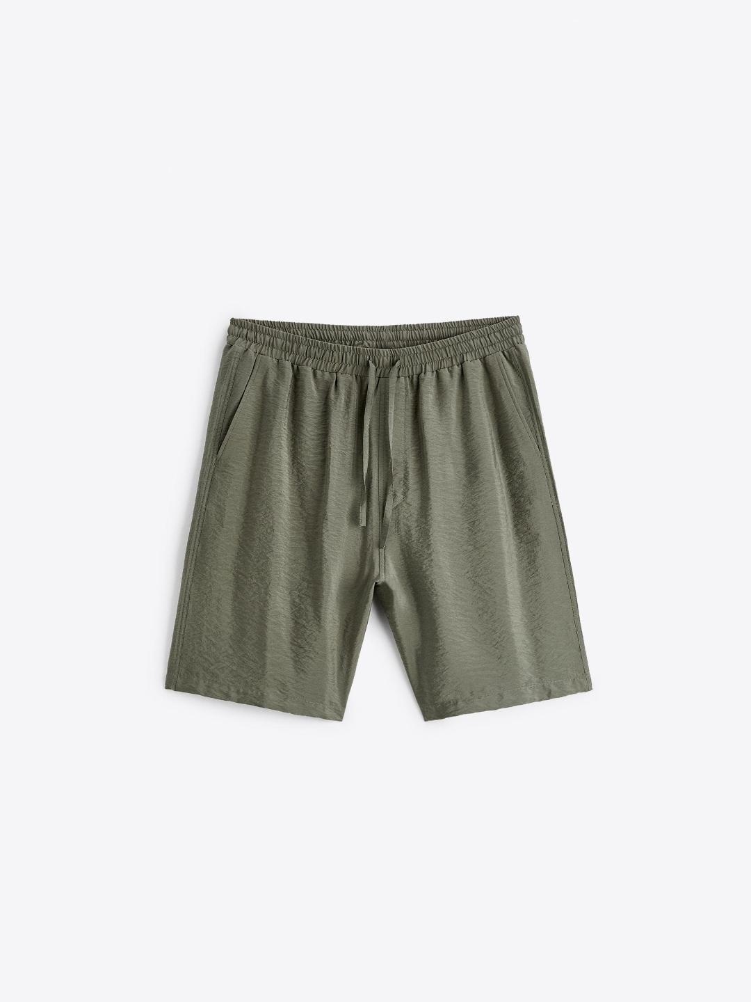 

ZARA Men Khaki Shorts