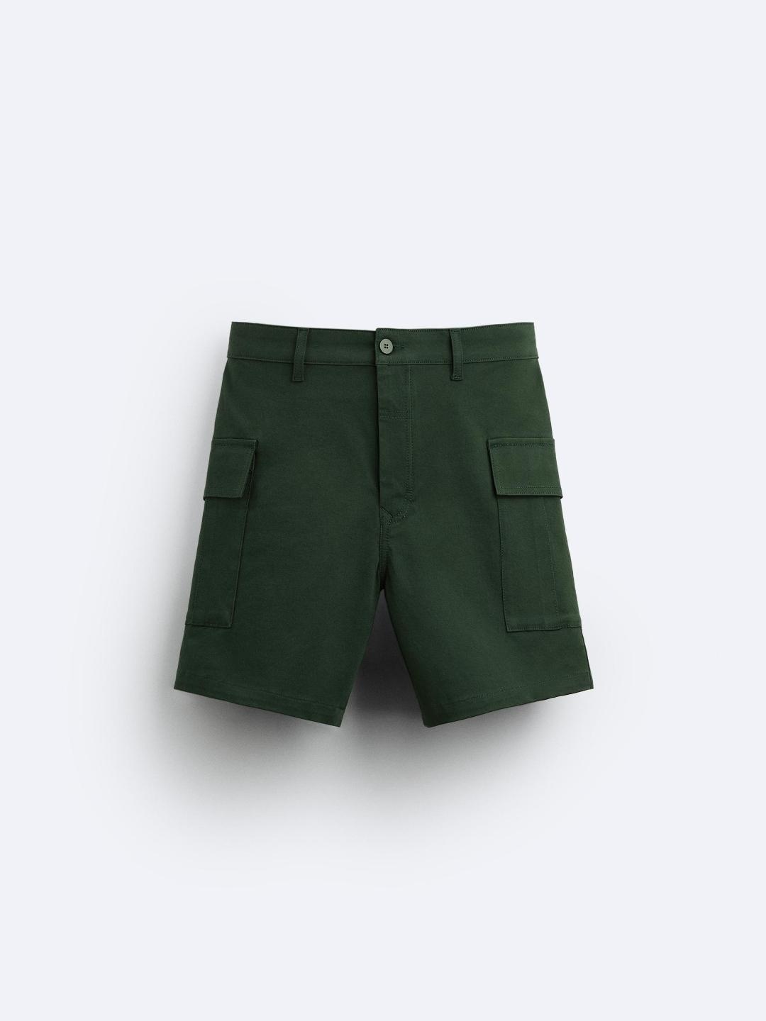 

ZARA Men Khaki Shorts