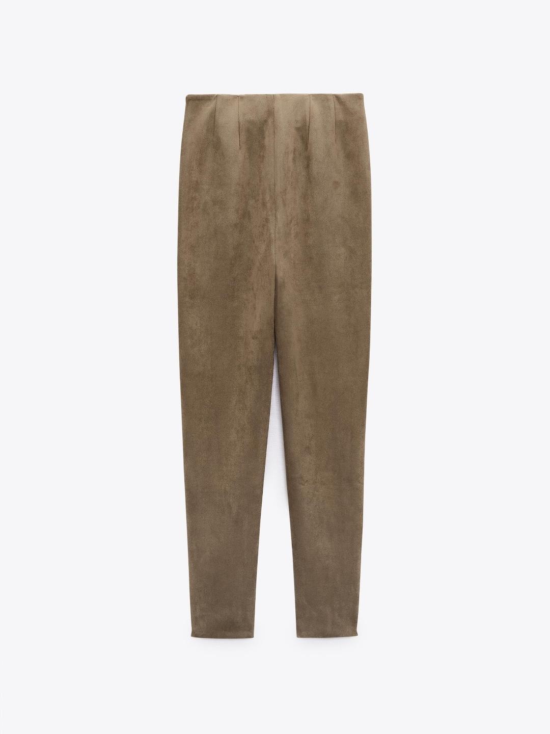 

ZARA Women Brown Leggings