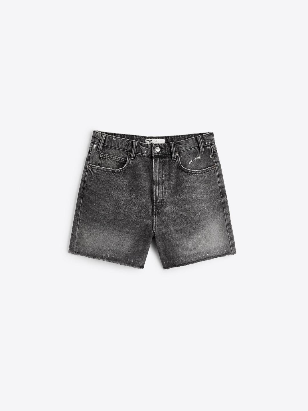 

ZARA Men Grey Shorts
