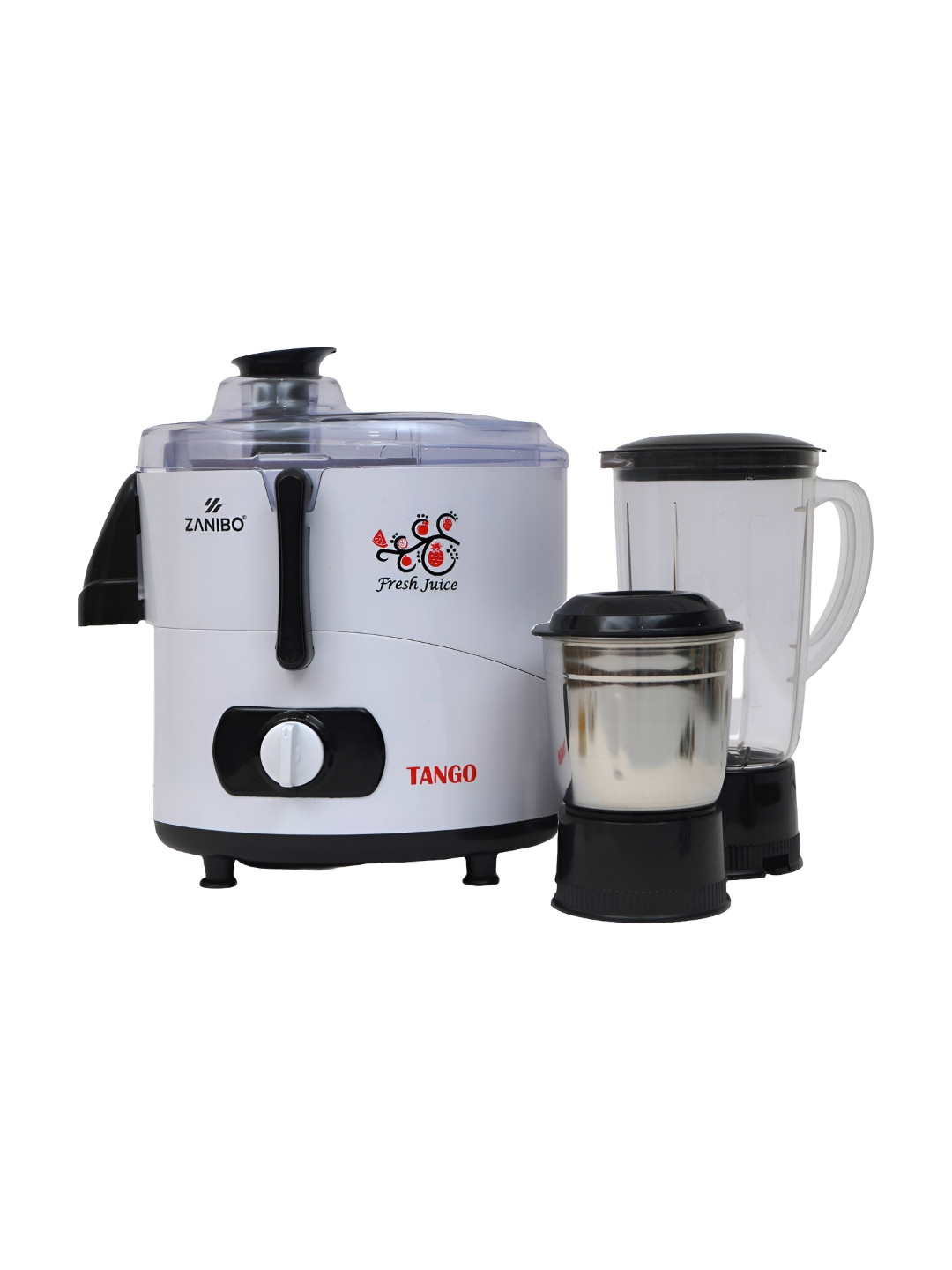 

ZANIBO Tango Jmg White & Black Wet Grinder Juicer Mixer 500 W