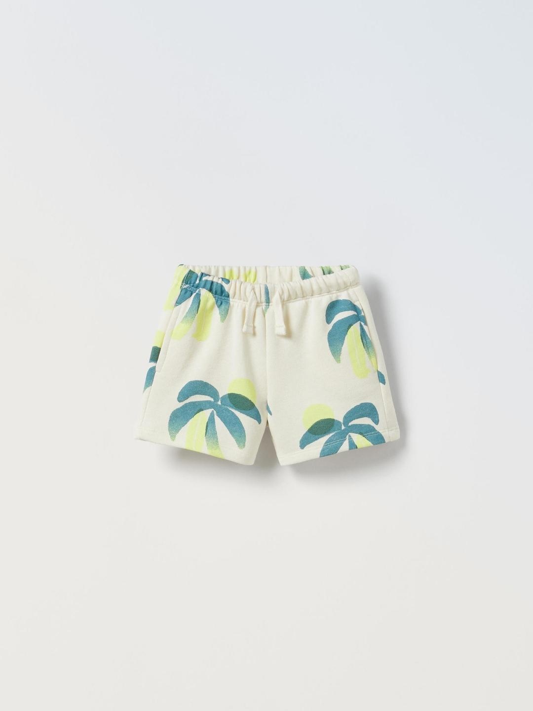 

ZARA Kids-Unisex Beige Shorts