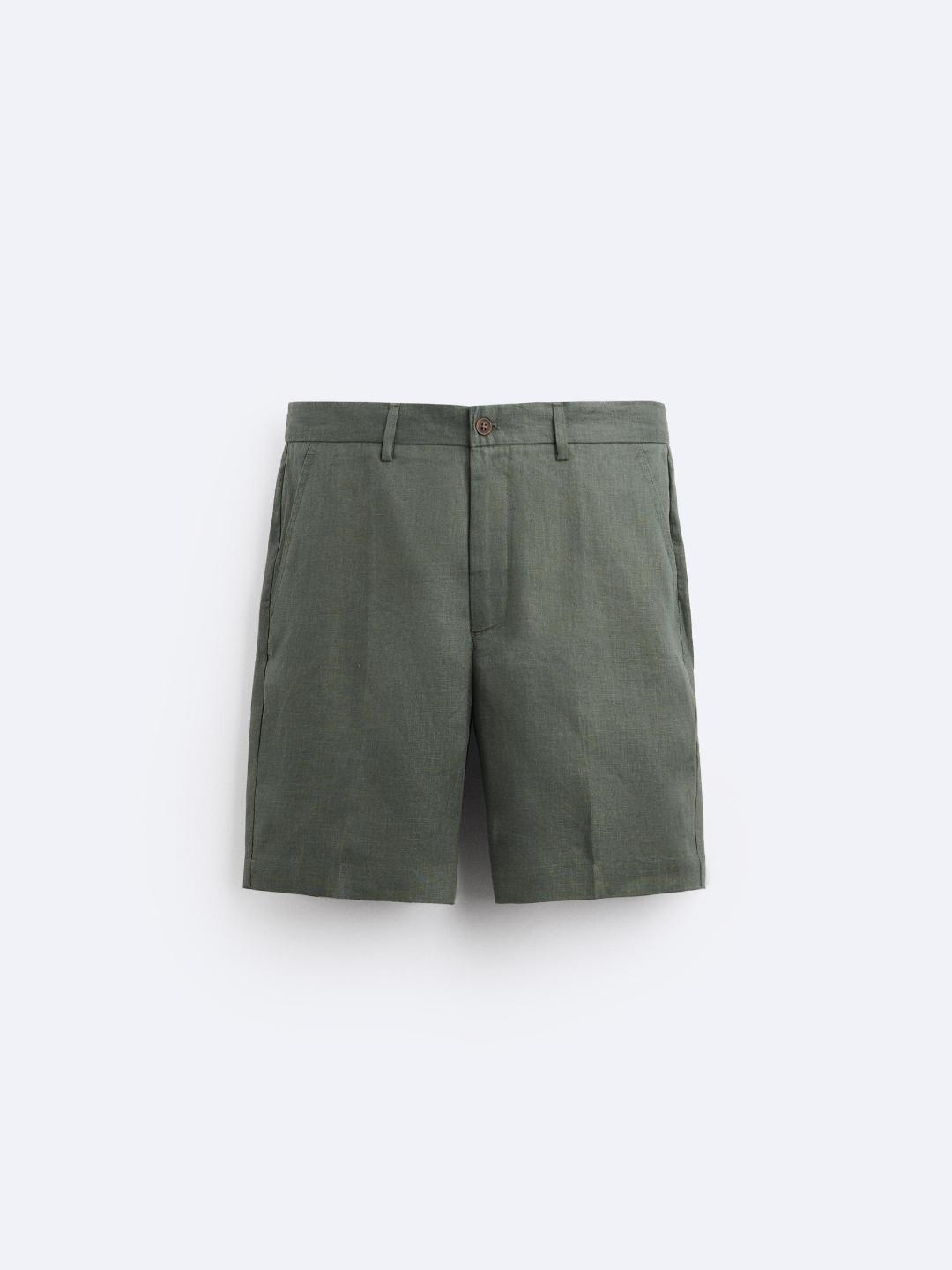 

ZARA Men Grey Shorts