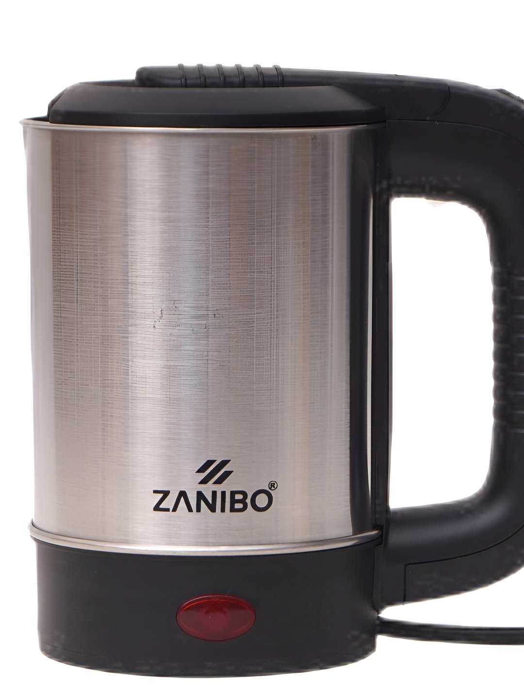 

ZANIBO Black Stainless Steel Electric Kettle 650 W 0.5 l, Silver