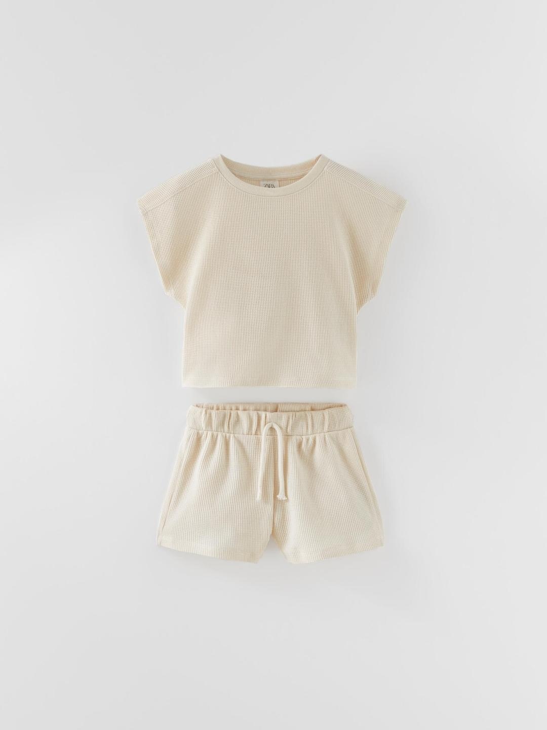 

ZARA Girls Beige Shorts