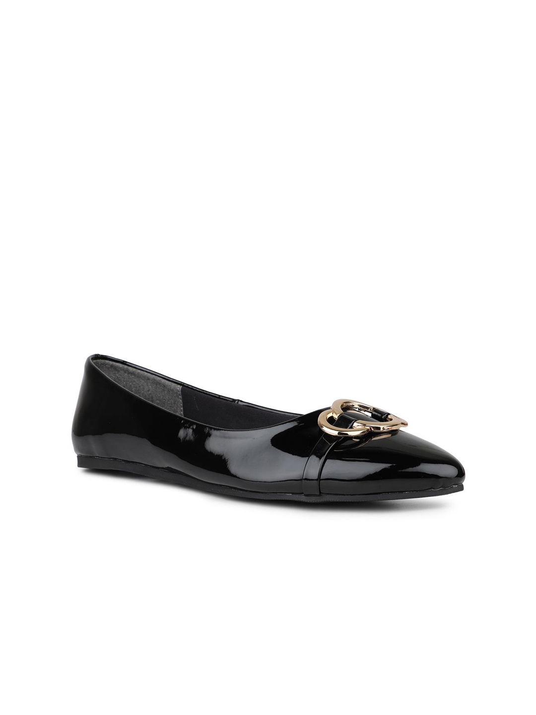 

Inc 5 Women Pointed Slip on Ballerina Loafers, Black