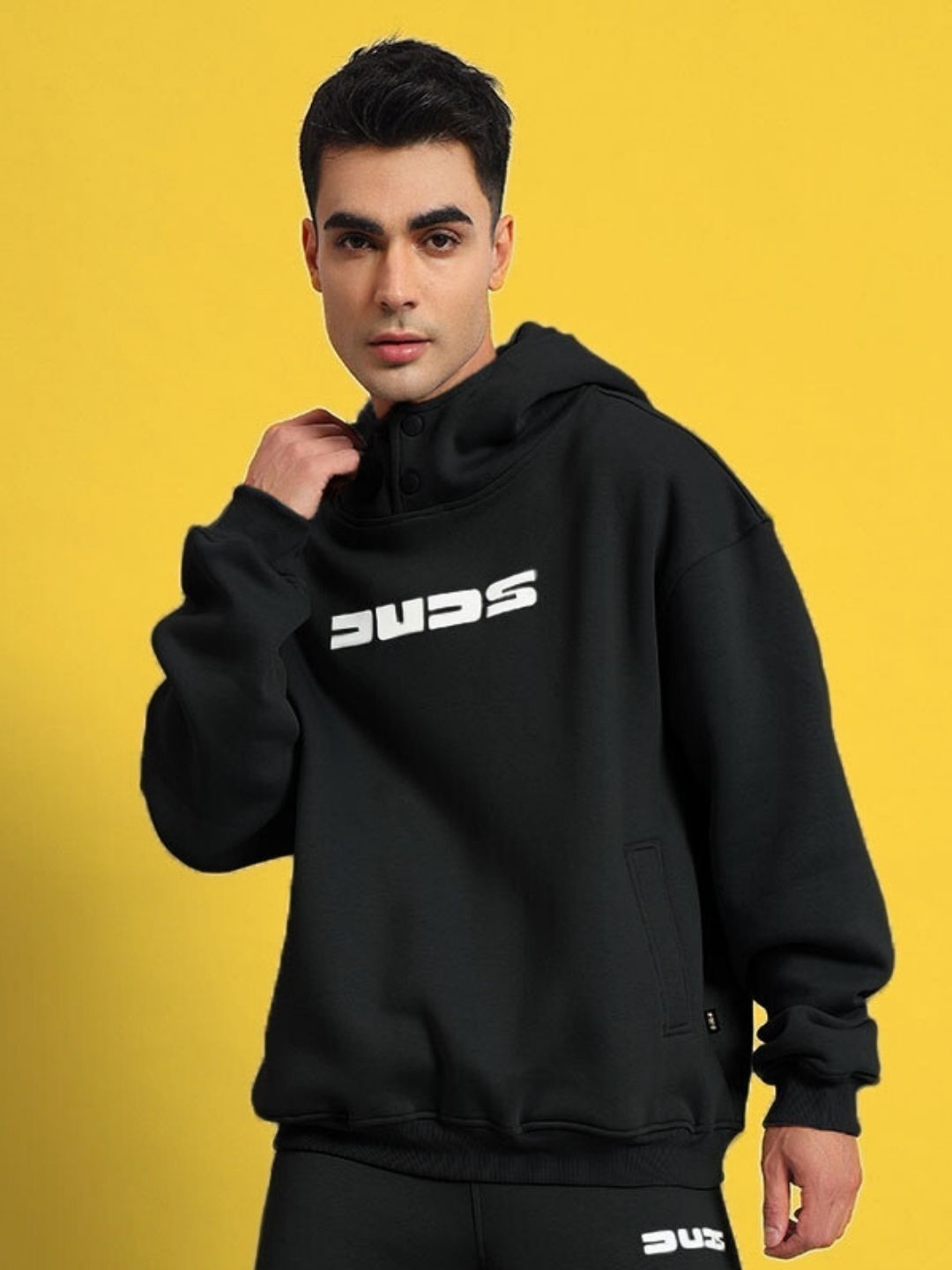 

WEARDUDS Men Printed Sweatshirt, Black