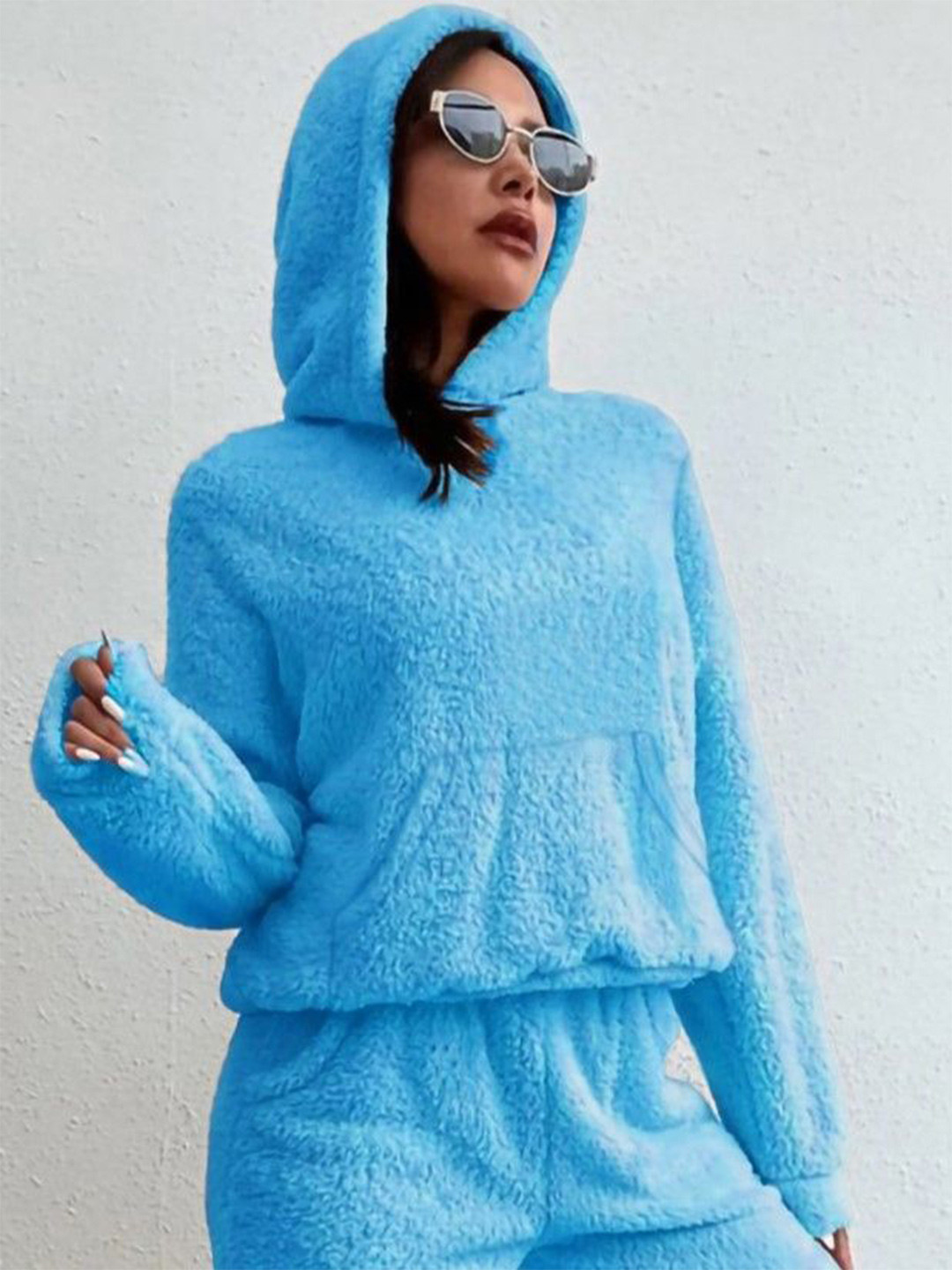 

The Dry State Women Hooded Sweatshirt, Blue