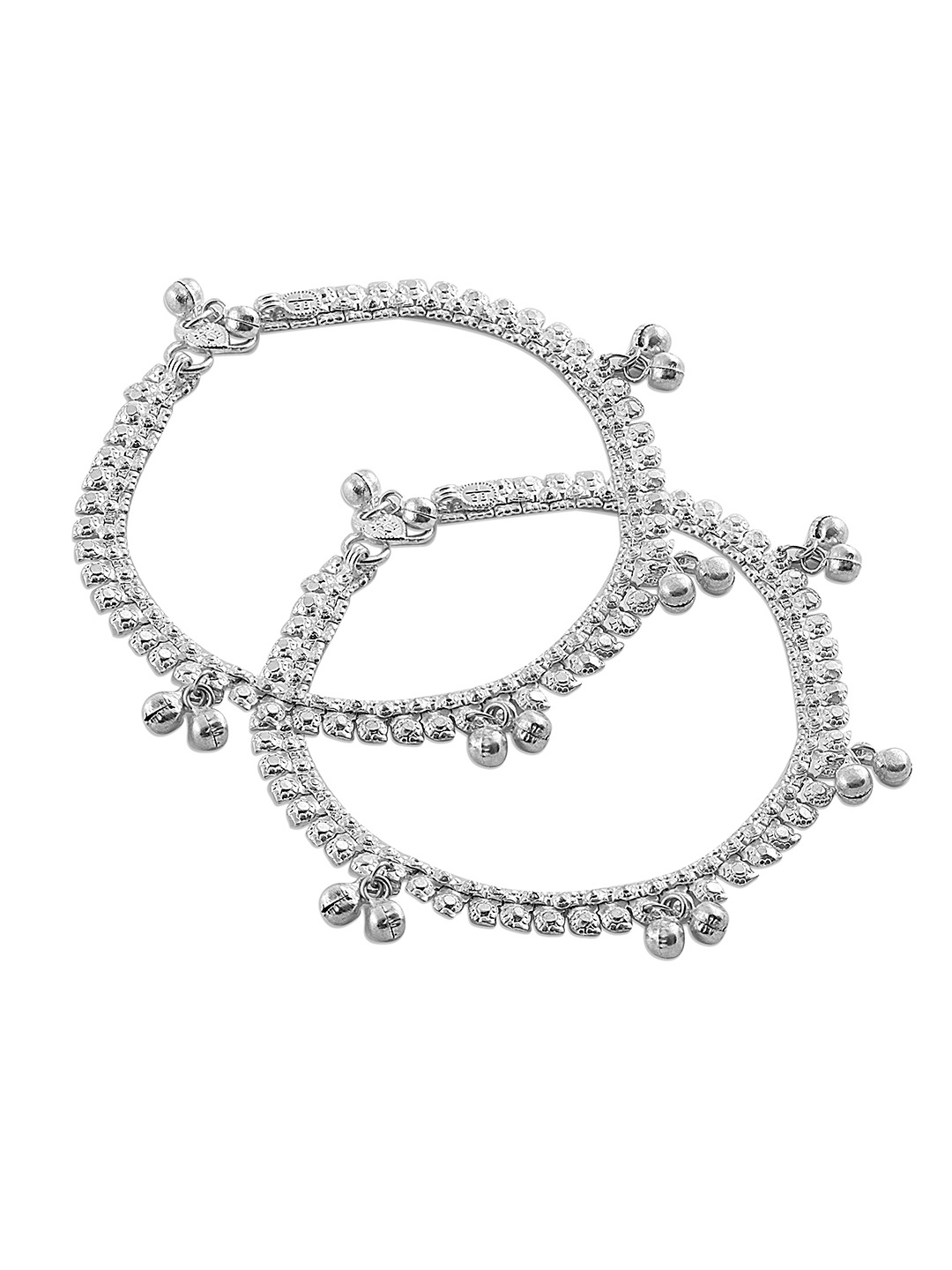 

Heer Collection Silver-Plated Anklet