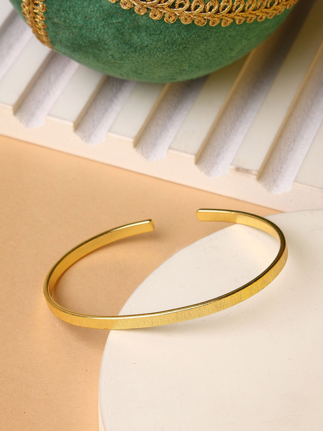 

NVR Gold-Plated Cuff Bracelet
