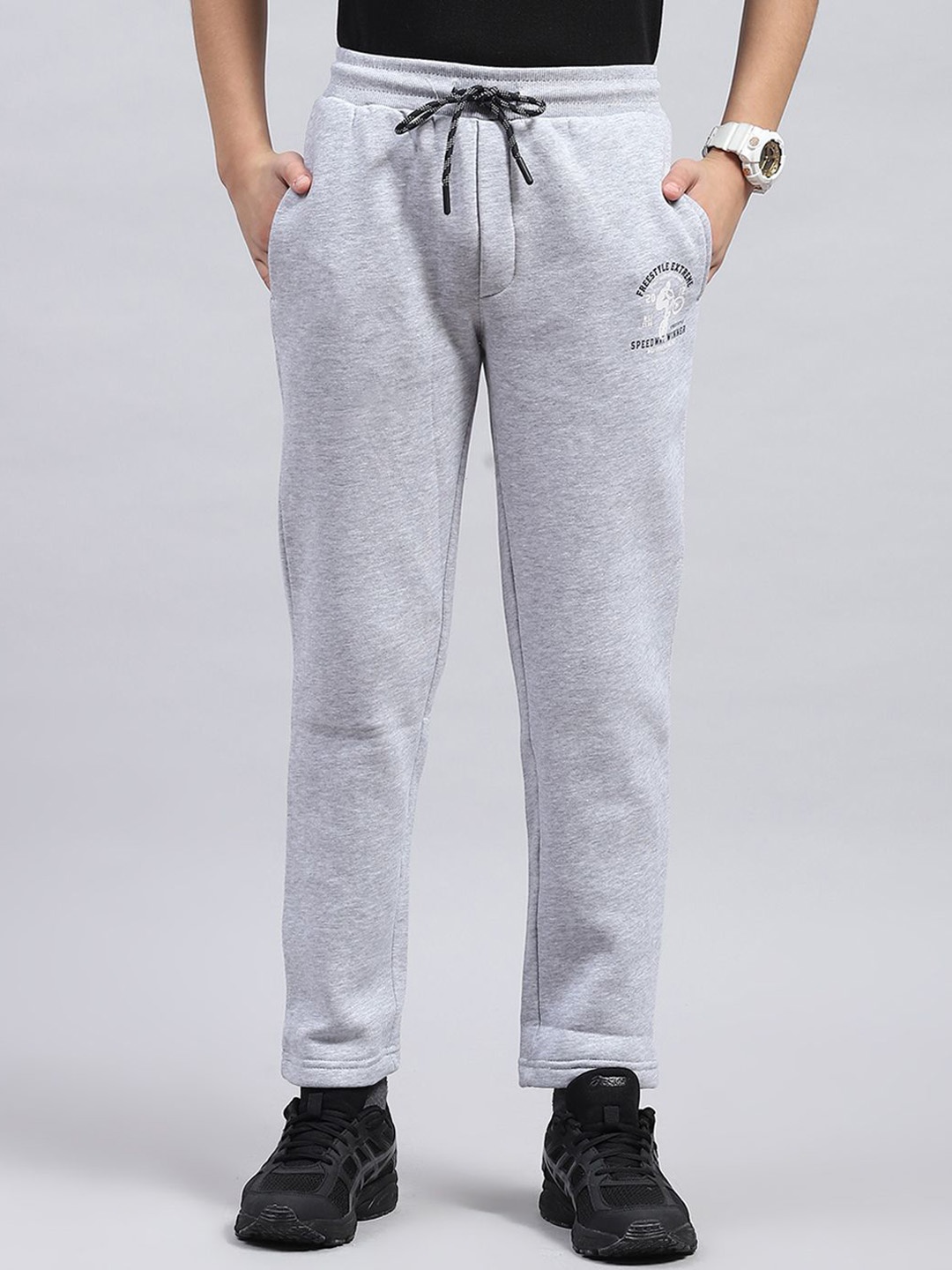 

Monte Carlo Boys Mid-Rise Track Pants, Grey