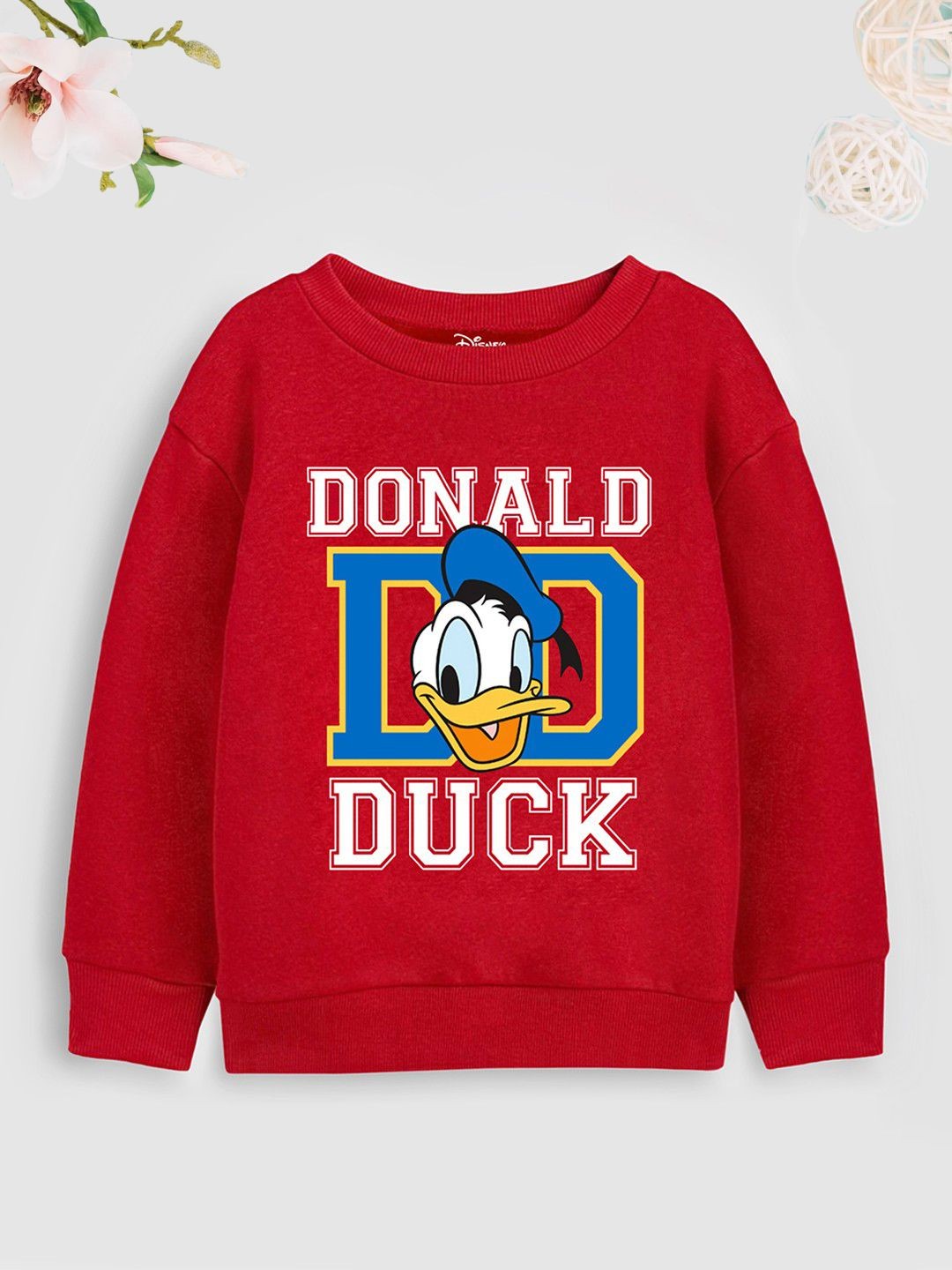 

YK Disney Boys Printed Sweatshirt, Red