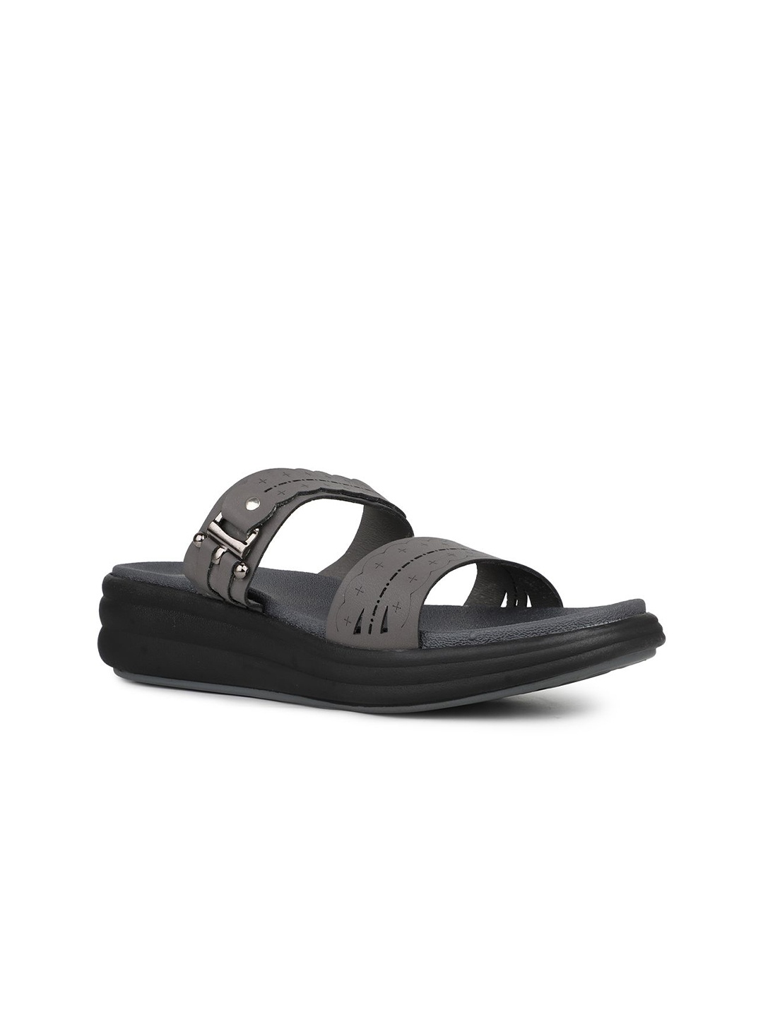 

Inc 5 Women 3D Chassis Comfort Sandals, Grey