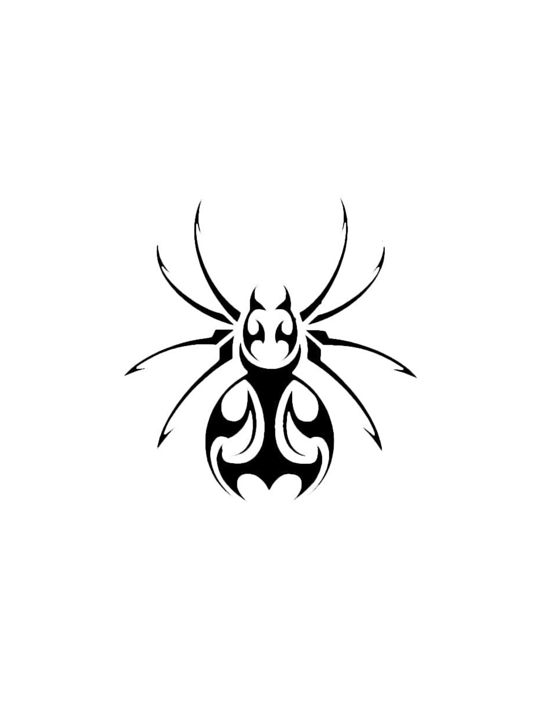 

Comet Busters Temporary Body Jewel Tattoo, Black