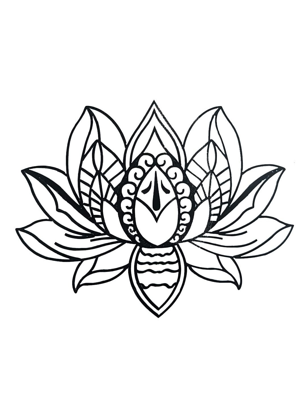 

Comet Busters Body Jewel Temporary Tattoo, Black