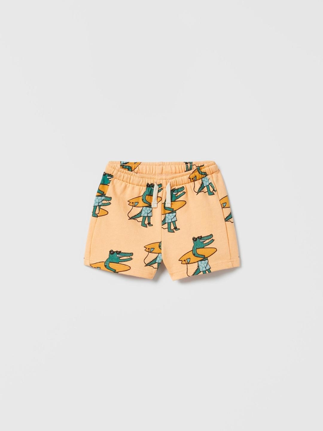 

ZARA Kids-Unisex Orange Shorts