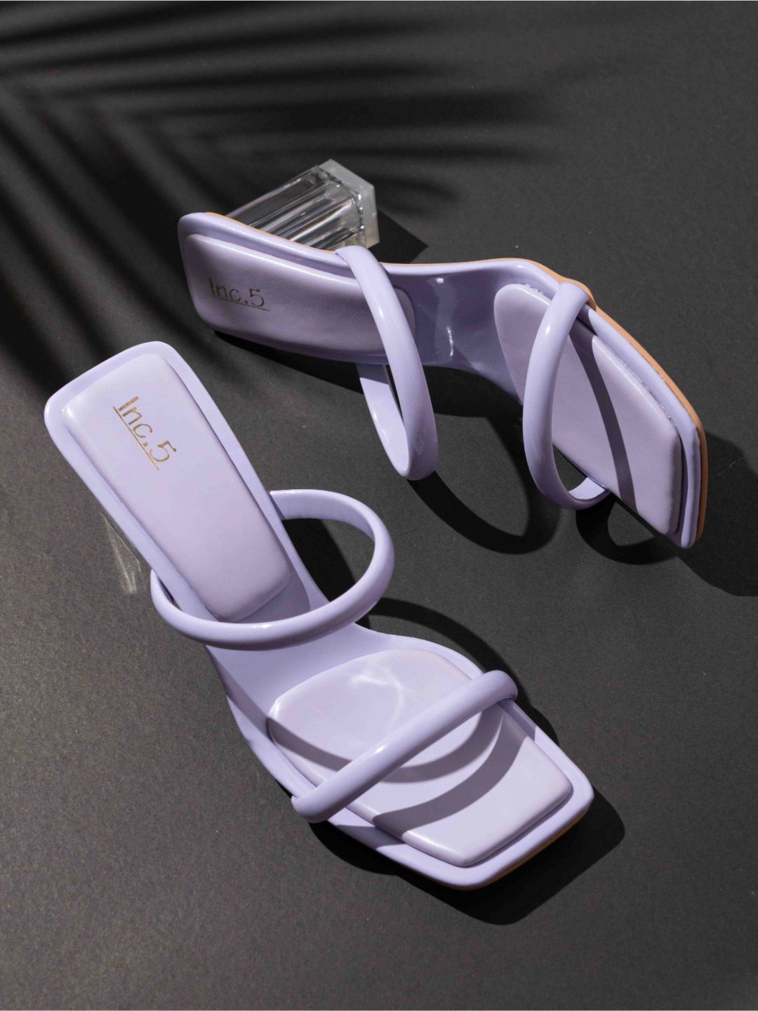 

Inc 5 Women Party Block Mules, Purple