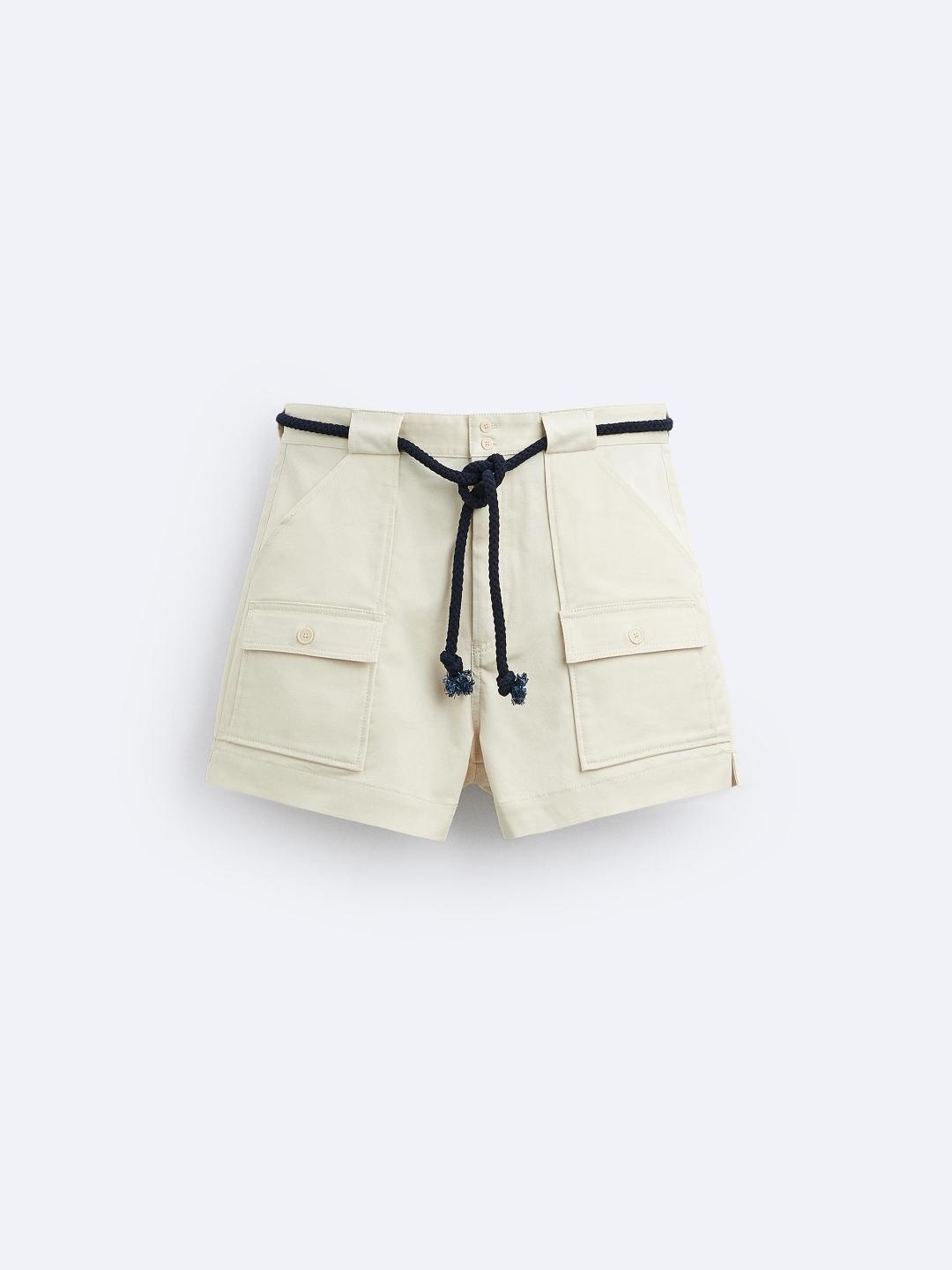 

ZARA Men Beige Shorts