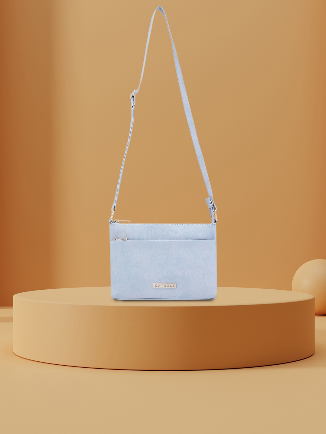 

Caprese Structured Shoulder Bag, Blue