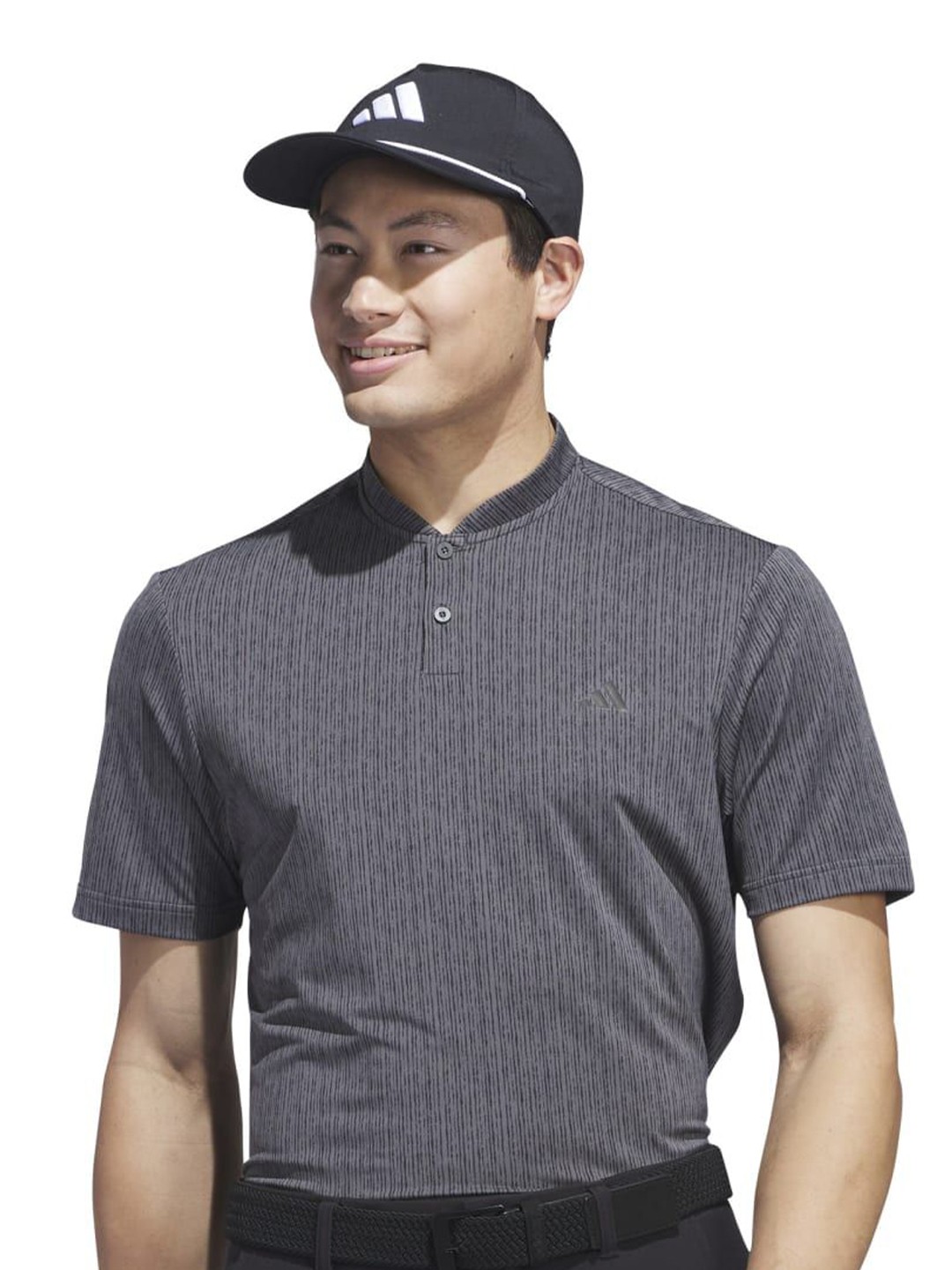 

ADIDAS Sport Strp Polo T-Shirt, Grey