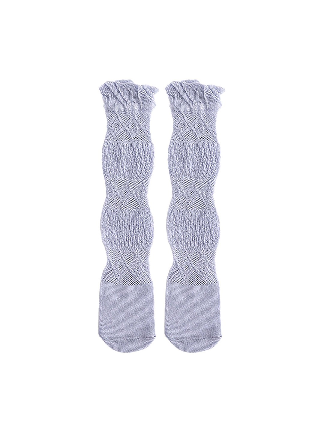 

SYGA Kids Striped Above Knee Cotton Socks, Blue