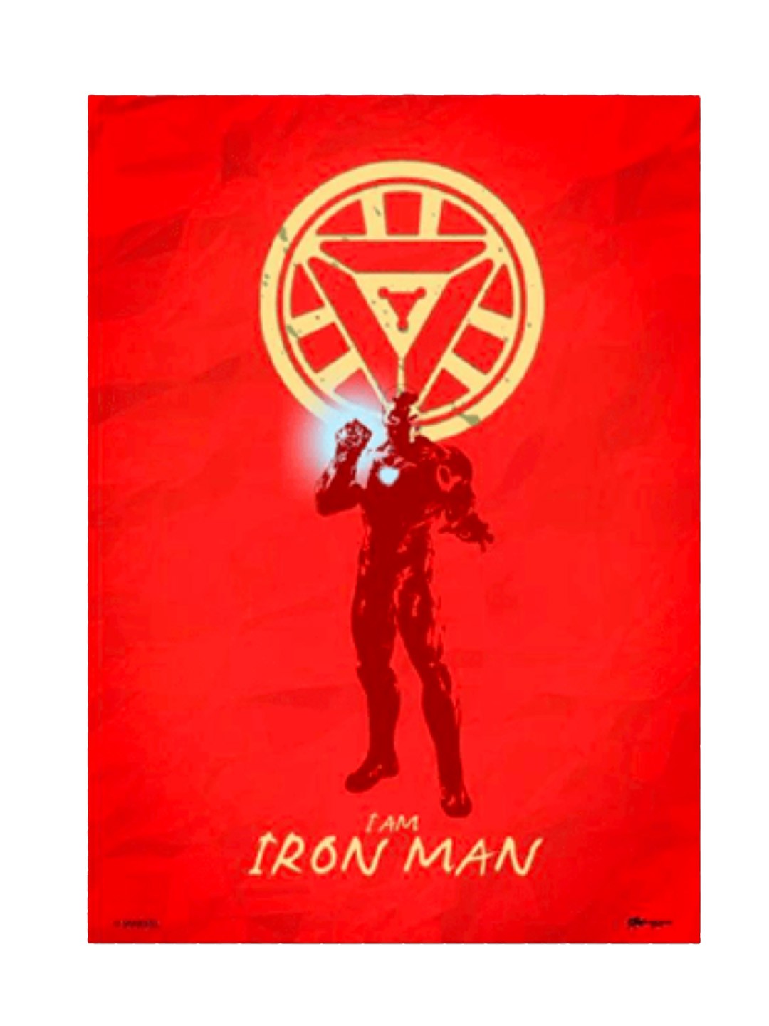 

Entertainment Store Red Ironman Minimal Poster Stickers