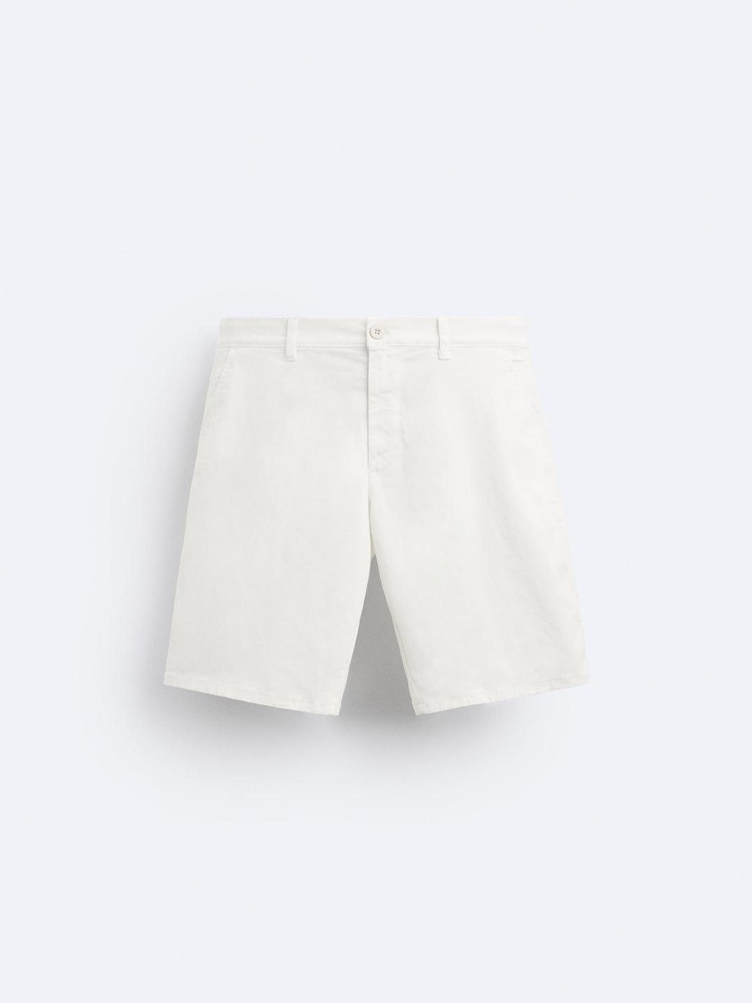 

ZARA Men White Shorts