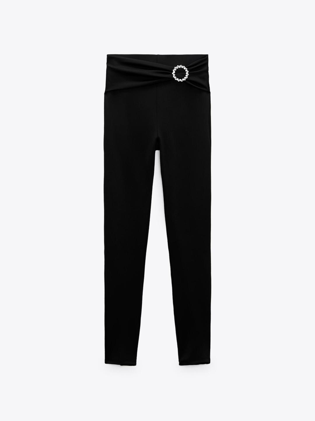 

ZARA Women Black Leggings