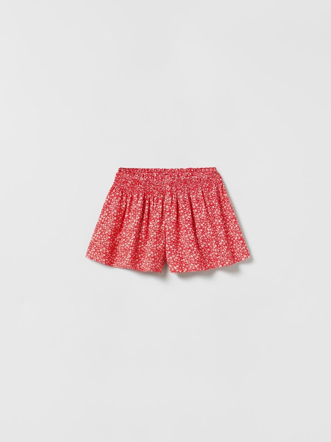 

ZARA Kids-Unisex Red Shorts
